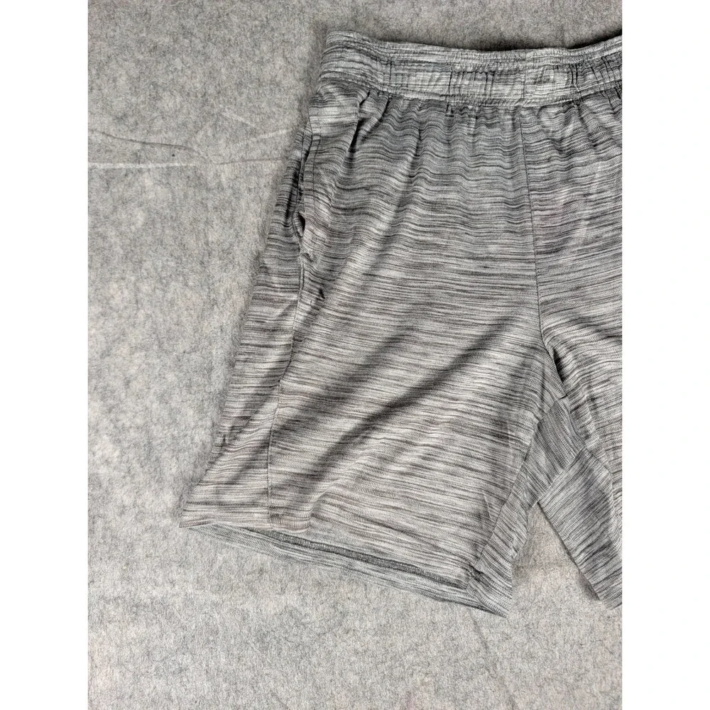 Reebok Mens Grey Space Dye Athletic Training Performance Shorts 5447